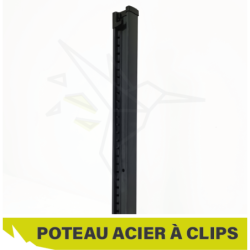 POTEAUX À CLIPS ACIER - Pnx...