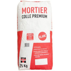 Mortier colle Premium BLANC(CSTB)