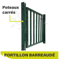 PORTILLONS POTEAUX CARRÉS...