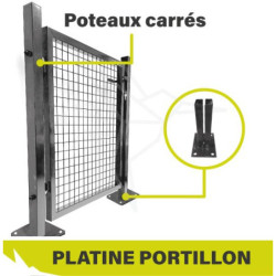 ACCESSOIRES - Platine grise...