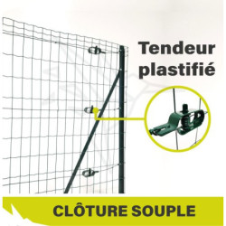 TENDEUR - Plastifié vert -...