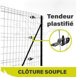 TENDEUR - Plastifié gris -...
