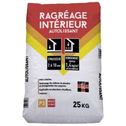 Ragréage intérieur autolissant