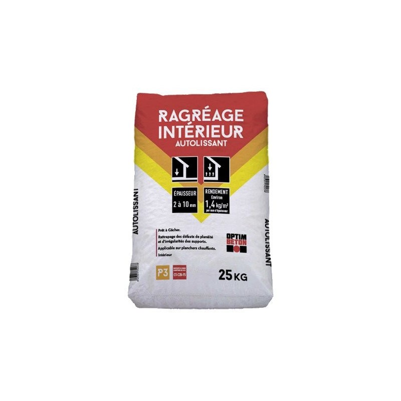 Ragréage intérieur autolissant