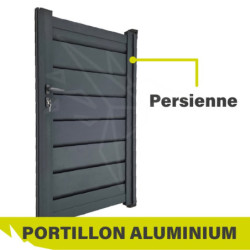 PORTILLON ALUMINIUM -...
