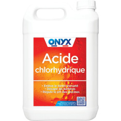 Acide chlorydrique 23 % - 5l - Conditionnement : Bidon - Vendus par 3