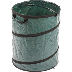 Sac de jardin à ressort - Coloris vert - 80 L  - 1Pc - 56cm - 43cm