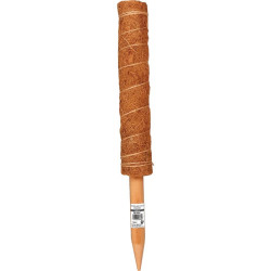 Tuteur bois coco - 60cm - 4.5cm
