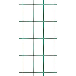 Treillage fil métal rectangle - Coloris vert - Longueur 1,5 m - Largeur 0,75 m  - 1.5m - 0.75m - 3.8mm