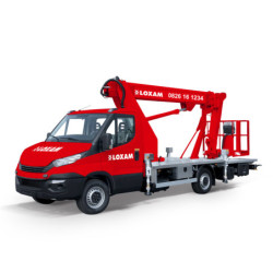 NACELLE 25M SUR VL DIESEL (T.- - G.C) - ht / Jour Ouvré (Assurance 12 %)