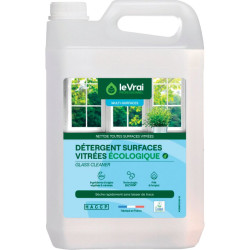 Détergent surfaces vitrées écologique - Le Vrai Professionnel - 5l - Conditionnement : Bidon