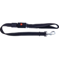 Laisse 2 en 1 promenade et sécurité - Fidelami - 2.5cm - 1.2m - Animal concerné : Chien