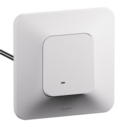 Interrupteur ou va-et-vient avec voyant lumineux Neptune - Legrand - 10 A - Coloris blanc