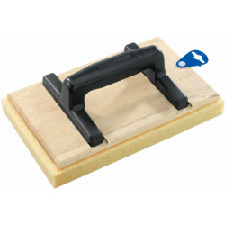 Taloche rectangle bois sur mousse - Ocai - Longueur 26 cm - Largeur 16 cm  - 9cm