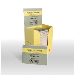 Présentoir papier d'Arménie - Tradition - 30 carnets  - Consistance : Solide - Vendus par 30