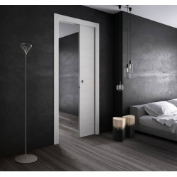 Châssis Doortech simple cloison finie 100mm vide interne 54mm