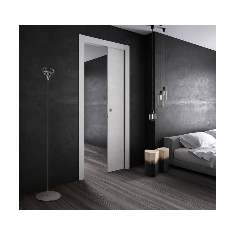 Châssis Doortech simple cloison finie 100mm vide interne 54mm