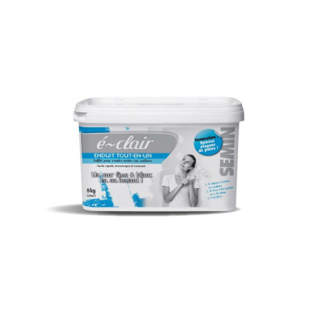 E-clair enduit lissage pâte prêt à l'emploi