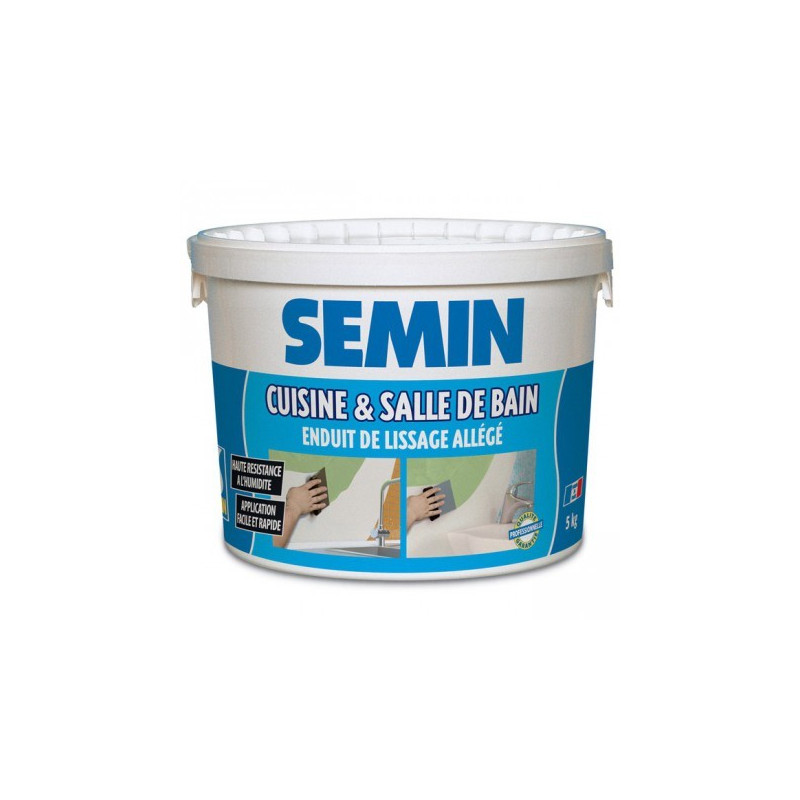 Semin cuisines et bains enduit de lissage