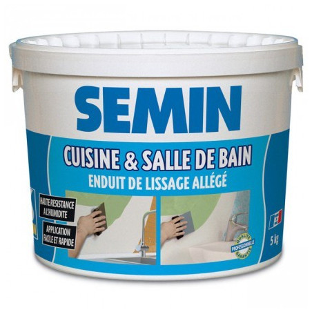 Semin cuisines et bains enduit de lissage