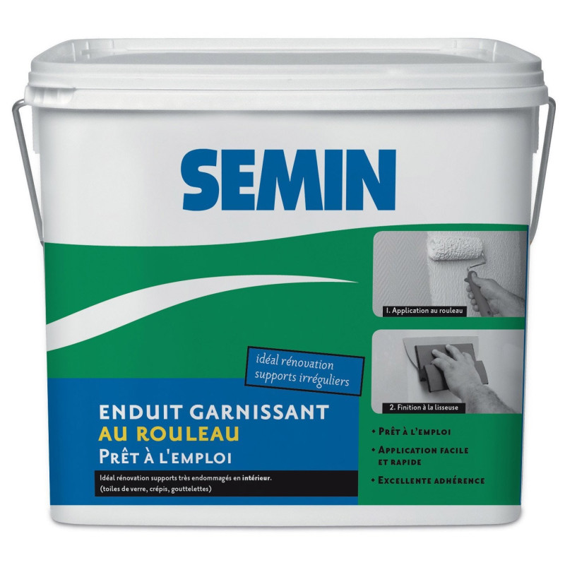 Semin garnissant au rouleau