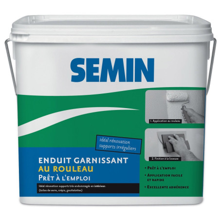 Semin garnissant au rouleau