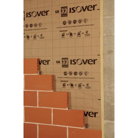 GR 32 100 mm revêtu kraft 6.48 m2