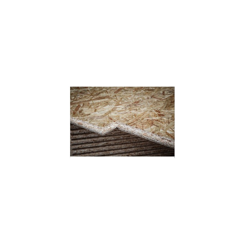 Dalle Kronoply OSB3 milieu humide 4 rainures et languettes 250x67,5cm