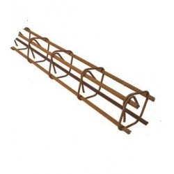 Chaînage carré CH2 10 x 10 cm, 4 tors de 10 mm Lg 6 ml